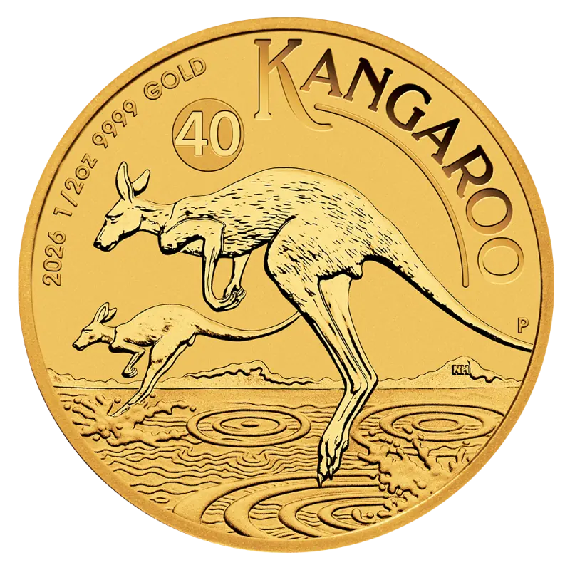 1/2 oz Kangaroo Gold Coin | 2026
