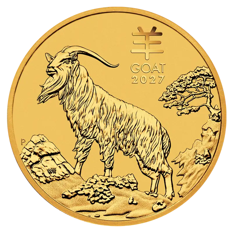 1/2 oz Lunar III Goat Gold Coin | 2027