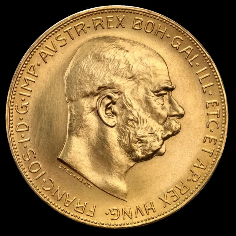 100 Corona Franz-Joseph I Austria Gold Coin