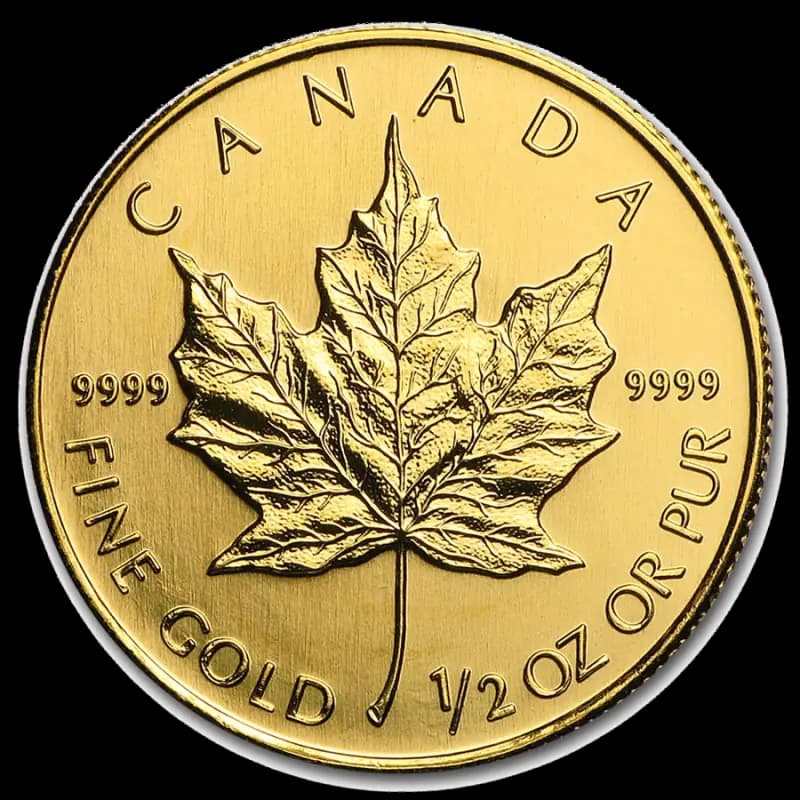 1/2 oz Maple Leaf | Gold