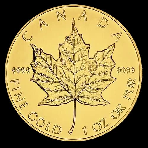 1 oz Maple Leaf | Gold | 2nd Choice | Backdated