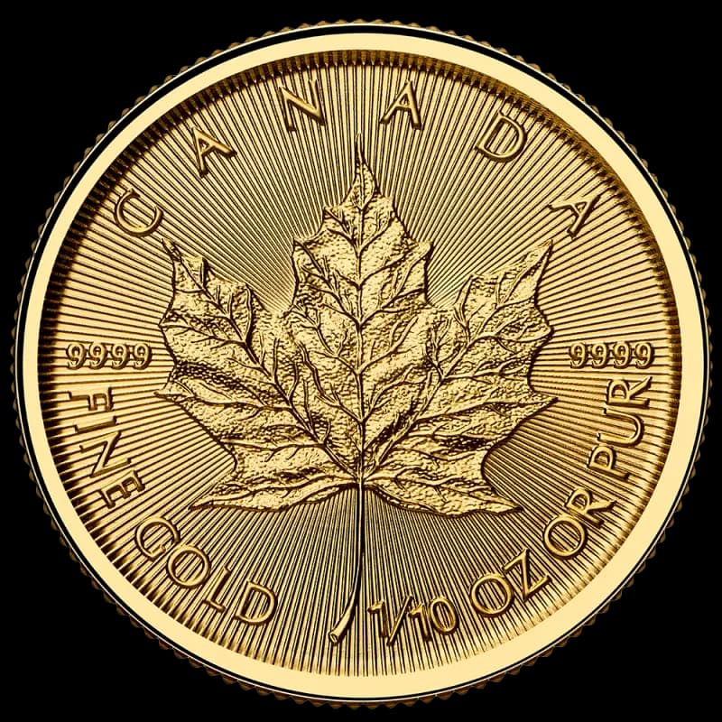 1/10 oz Maple Leaf Gold Coin | 2026