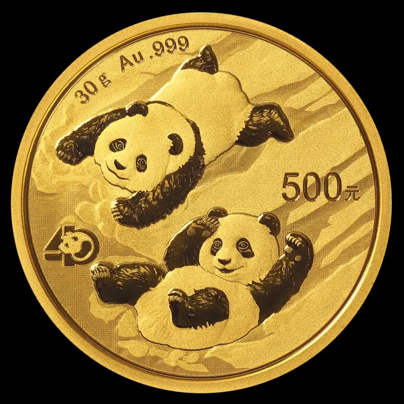 30g China Panda Gold Coin | 2022
