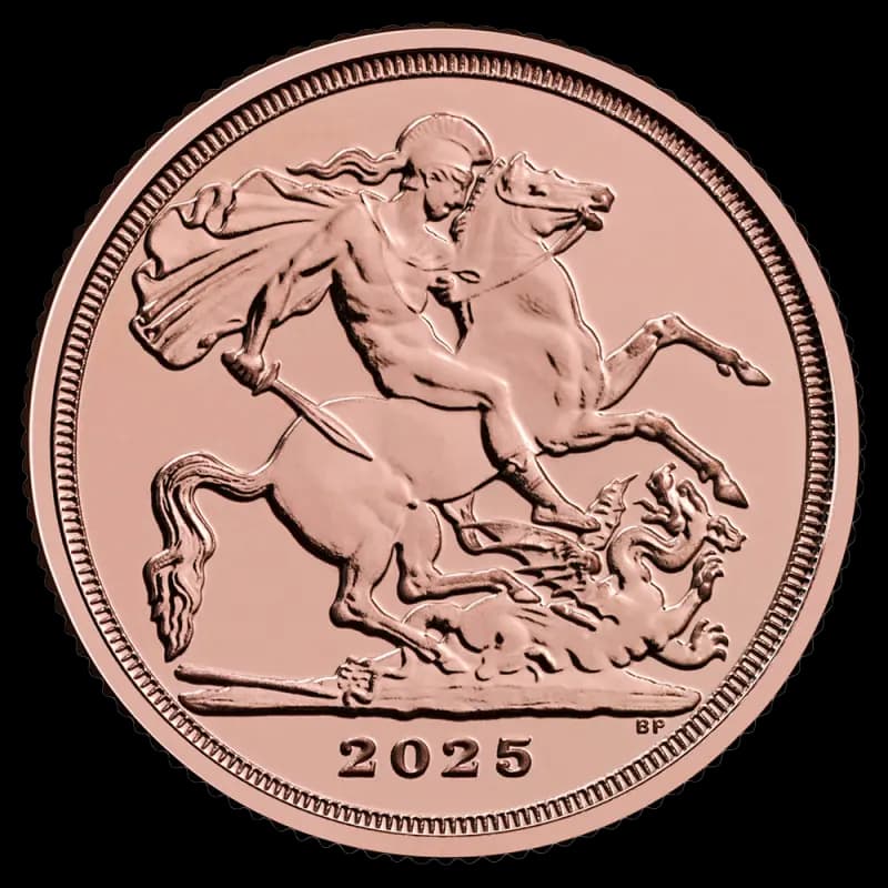 Quarter Sovereign Charles III Gold Coin | 2025