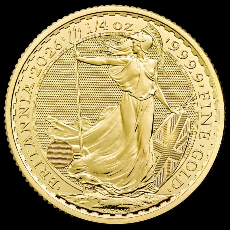 1/4 oz Britannia Charles III Gold Coin | 2026