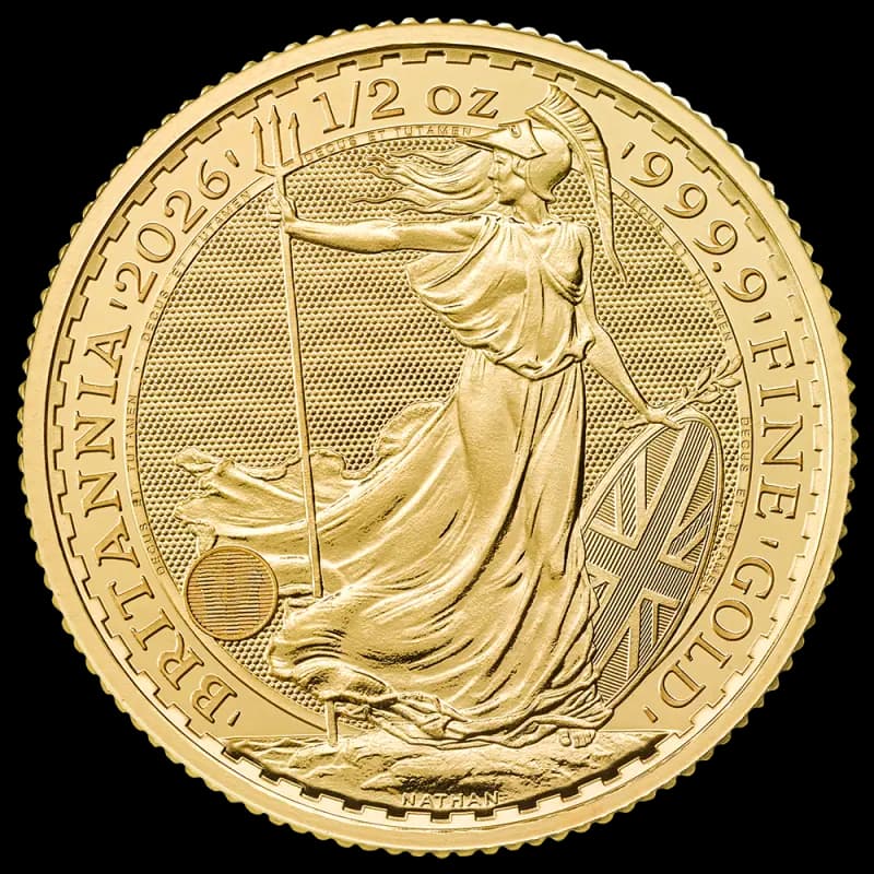 1/2 oz Britannia Charles III Gold Coin | 2026