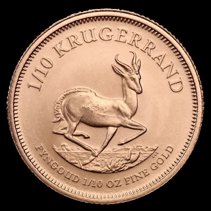 1/10 oz Krugerrand Gold Coin | Mixed Years