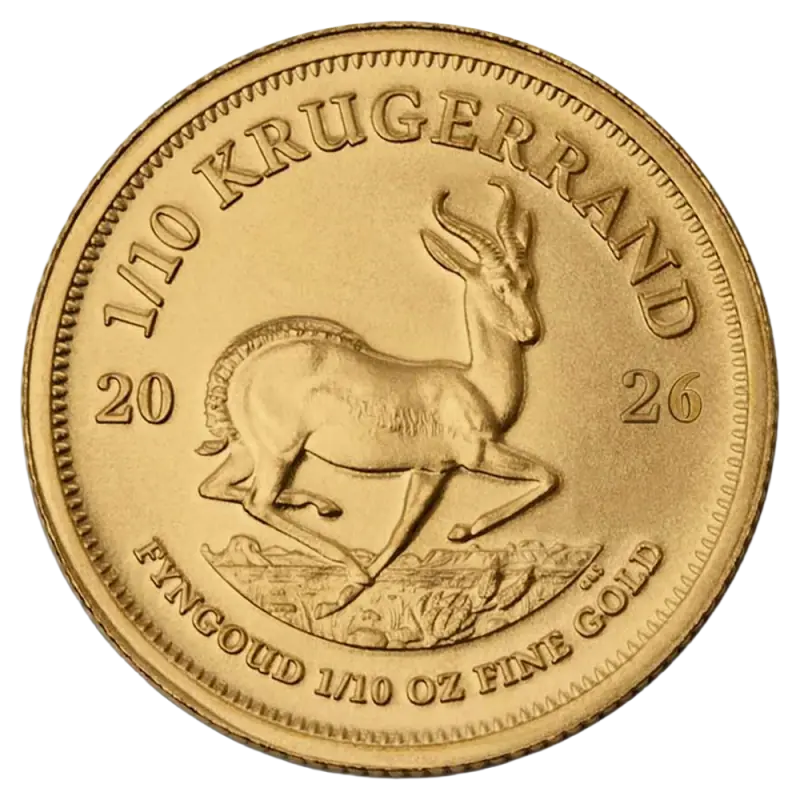 1/10 oz Krugerrand Gold Coin | 2026