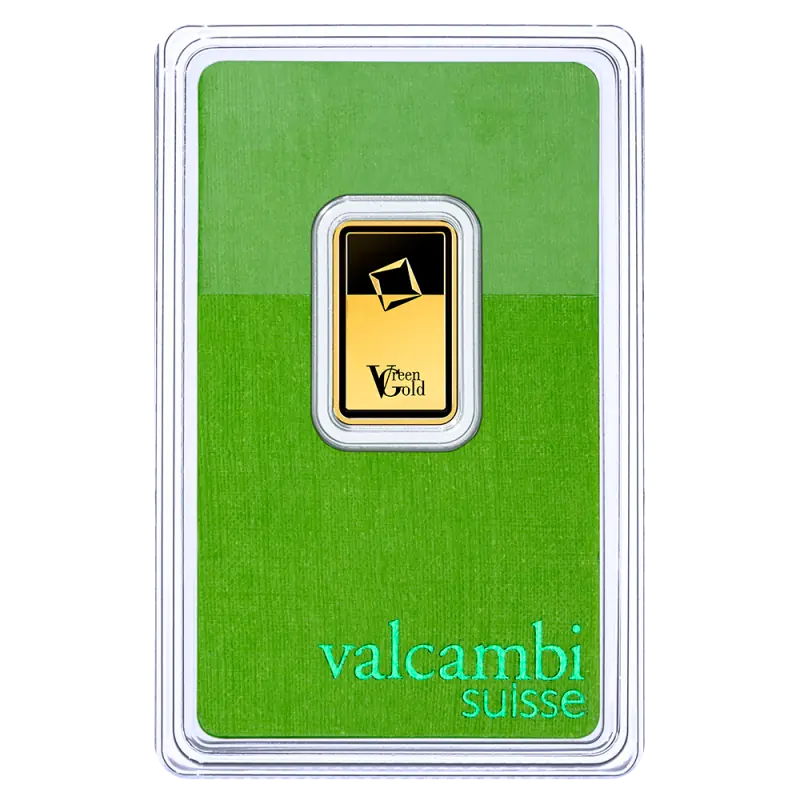 5g Gold Bar | Valcambi | Green Gold