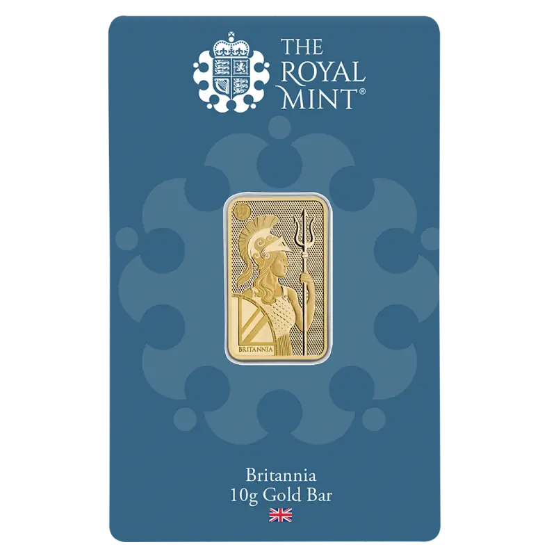 10g Britannia Gold Bar | Royal Mint