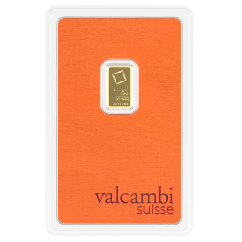 1g Gold Bar | Valcambi