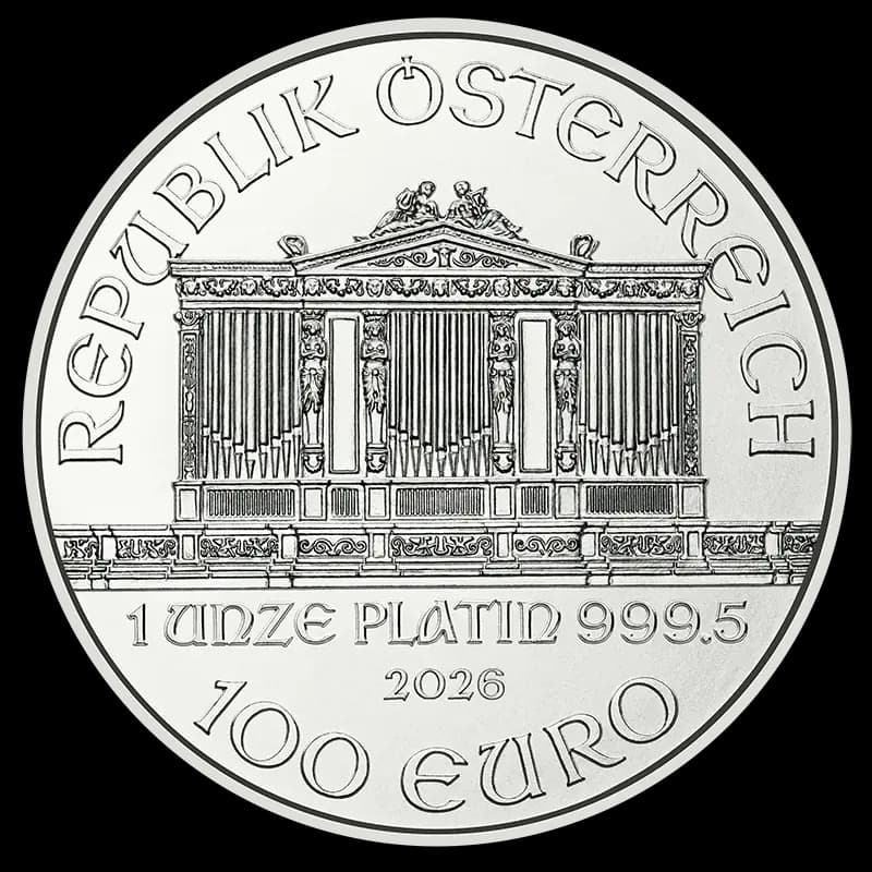 1 oz Vienna Philharmonic Platinum Coin | 2026