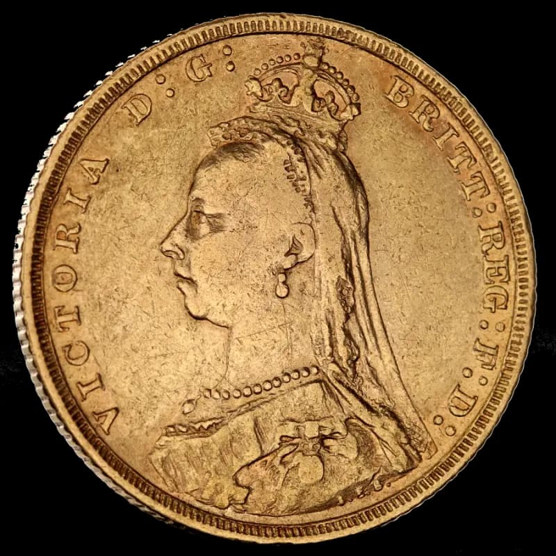 Queen Victoria Jubilee Gold Sovereign | 1887-1893