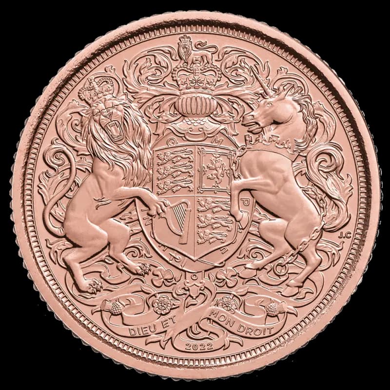 Memorial Half Sovereign Charles III Gold Coin | 2022