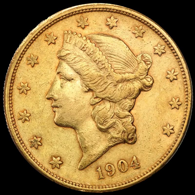 20 Dollar Double Eagle "Liberty Head" | Gold | 1850-1907