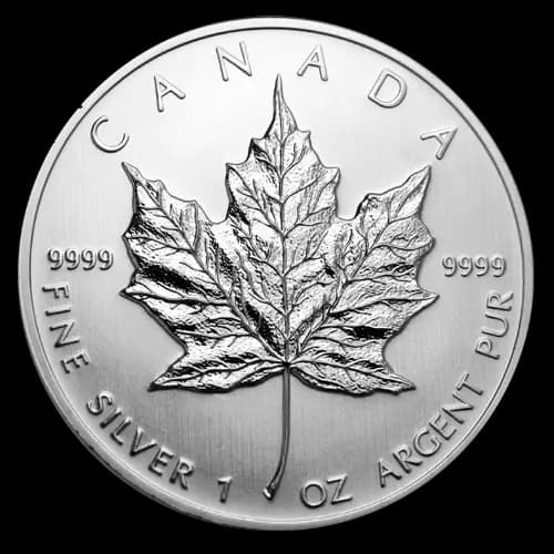 1 oz Maple Leaf Silver Coin | Mixed Years
