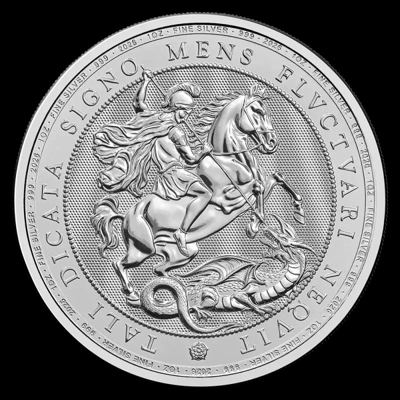 1 oz St George and the Dragon Silver Coin | 2026