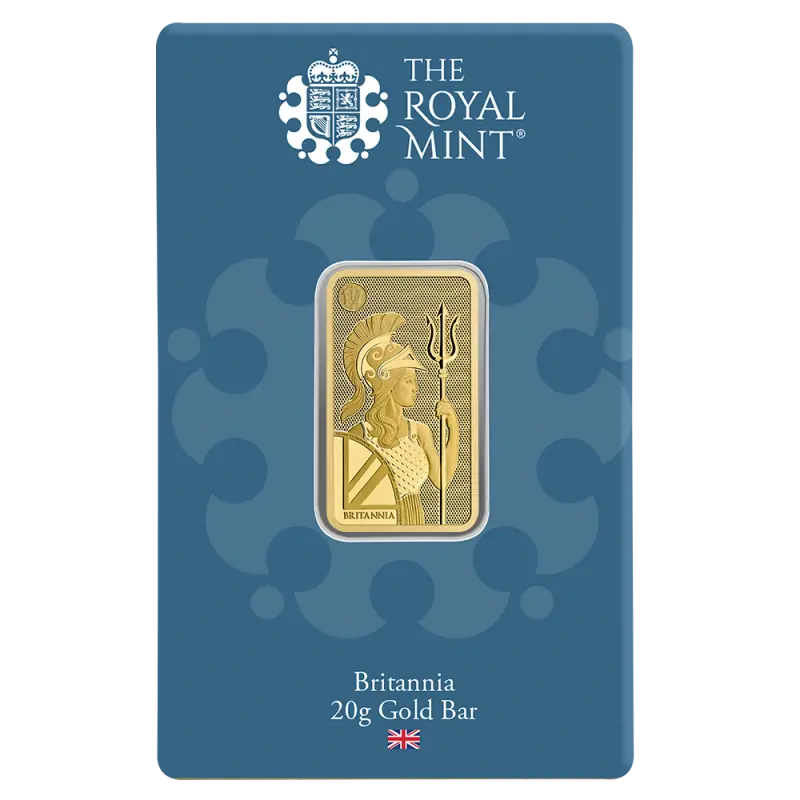20g Britannia Gold Bar | Royal Mint